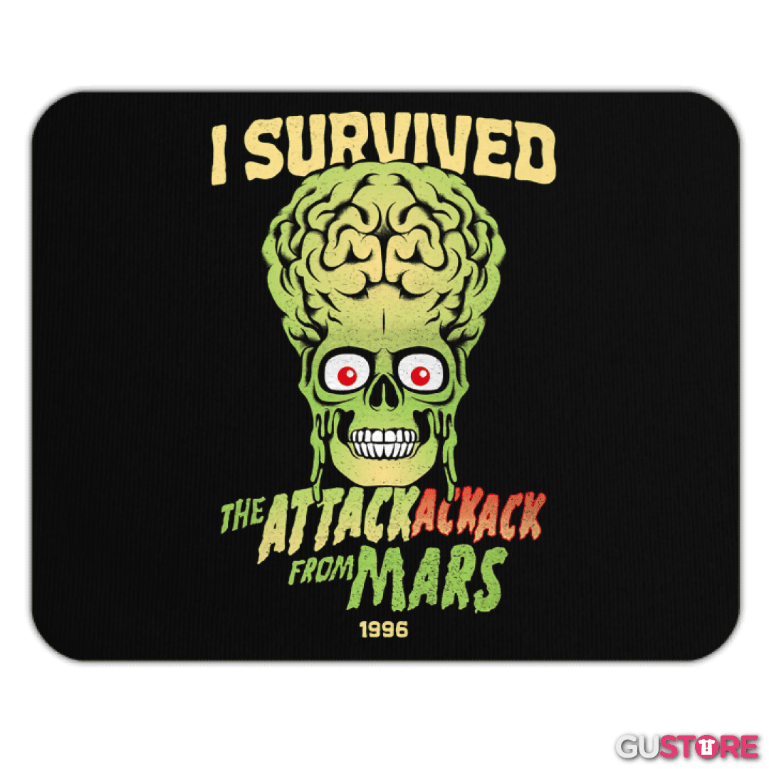 Mousepad I Survived THE ATTACK FROM MARS
