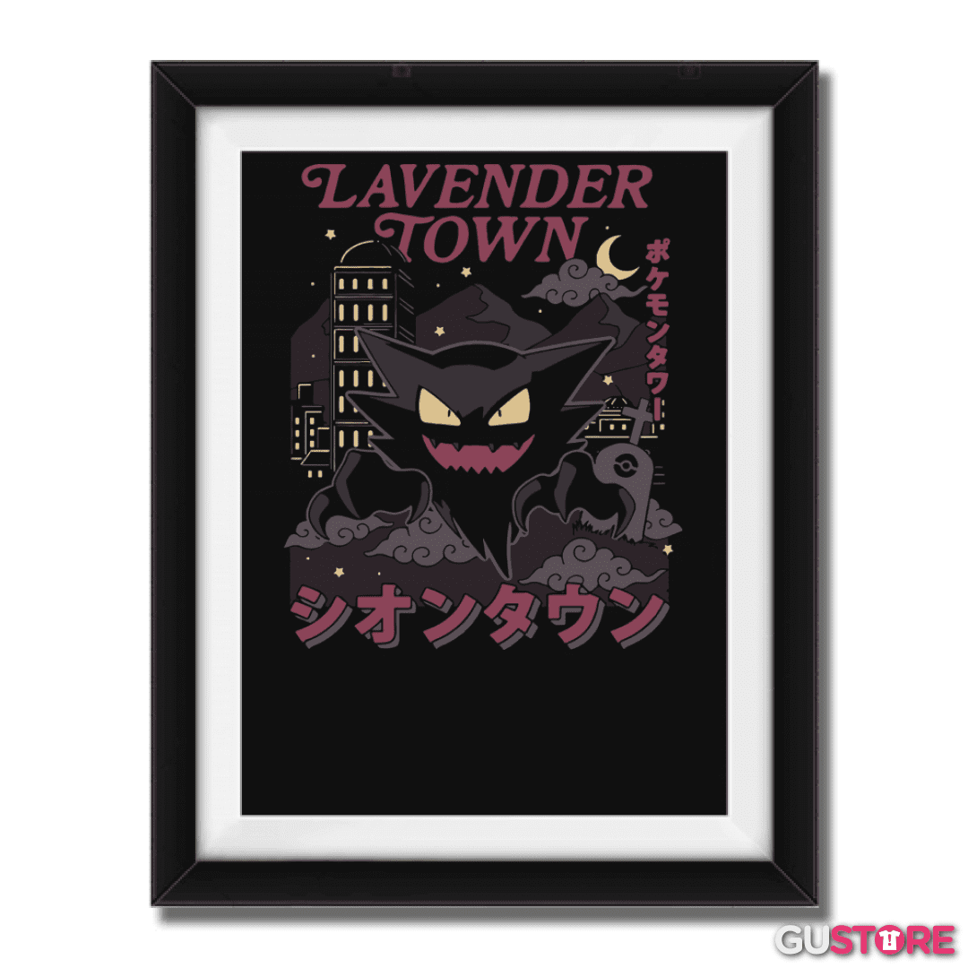 Cuadro decorativo Pueblo Lavanda