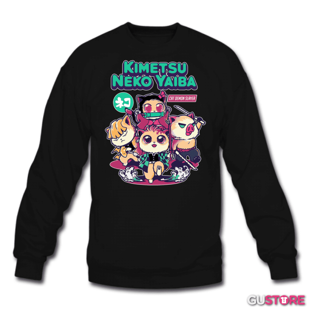 Poleron polo Kimetsu Neko Yaiba