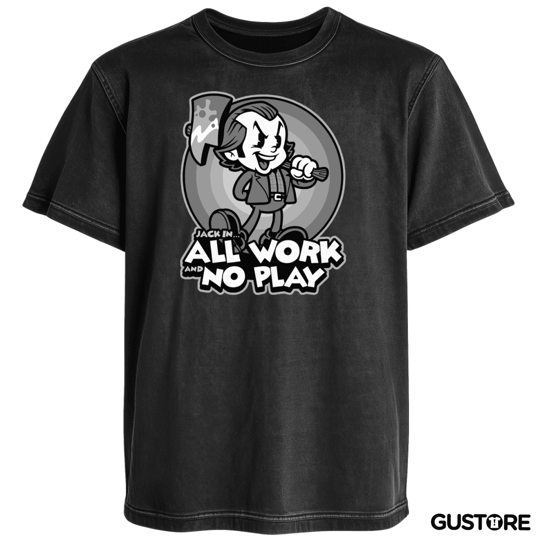Polera desgastada Jack Torrance Cartoon