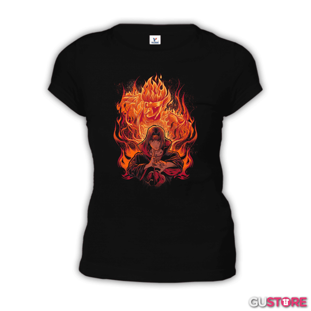 Polera de Mujer Itachi Uchiha
