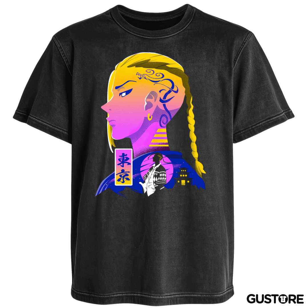 Polera desgastada Draken