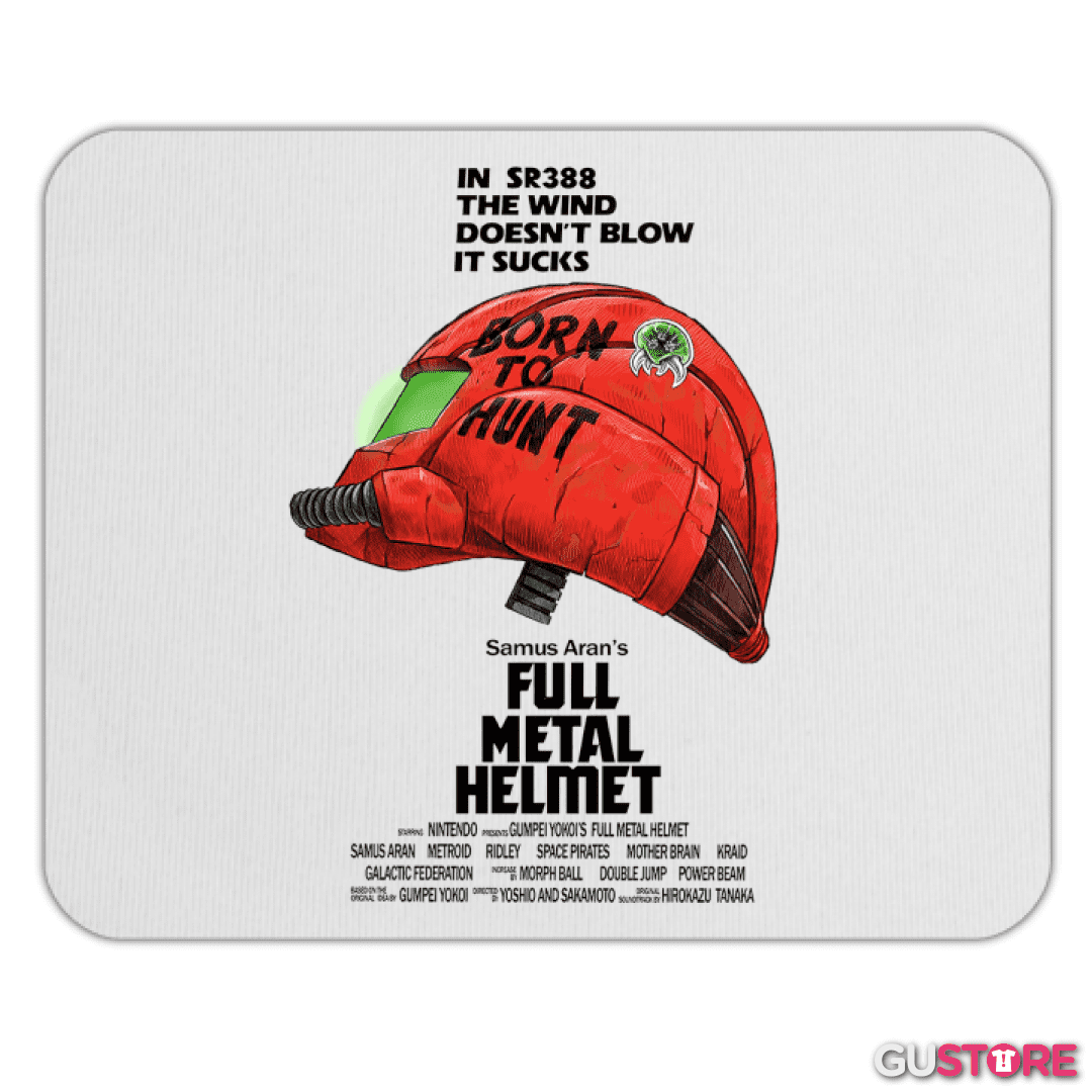 Mousepad Full metal helmet