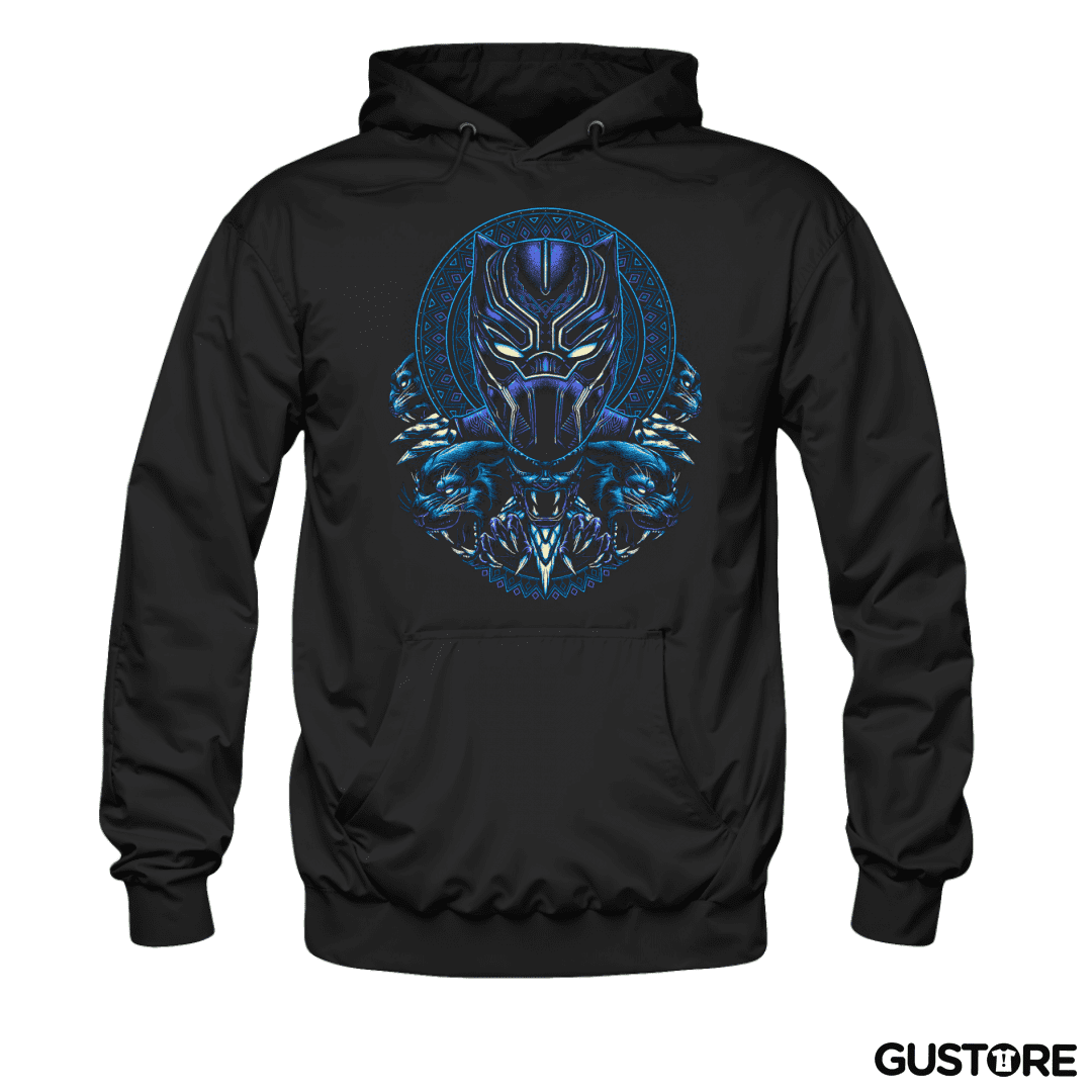 Polerón Canguro Black Panther