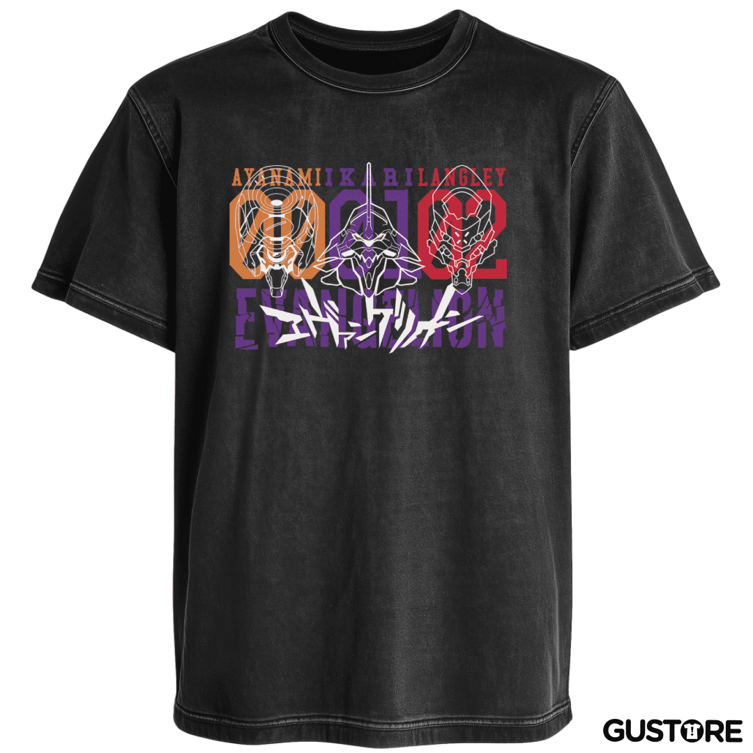 Polera desgastada Eva 00 01 02