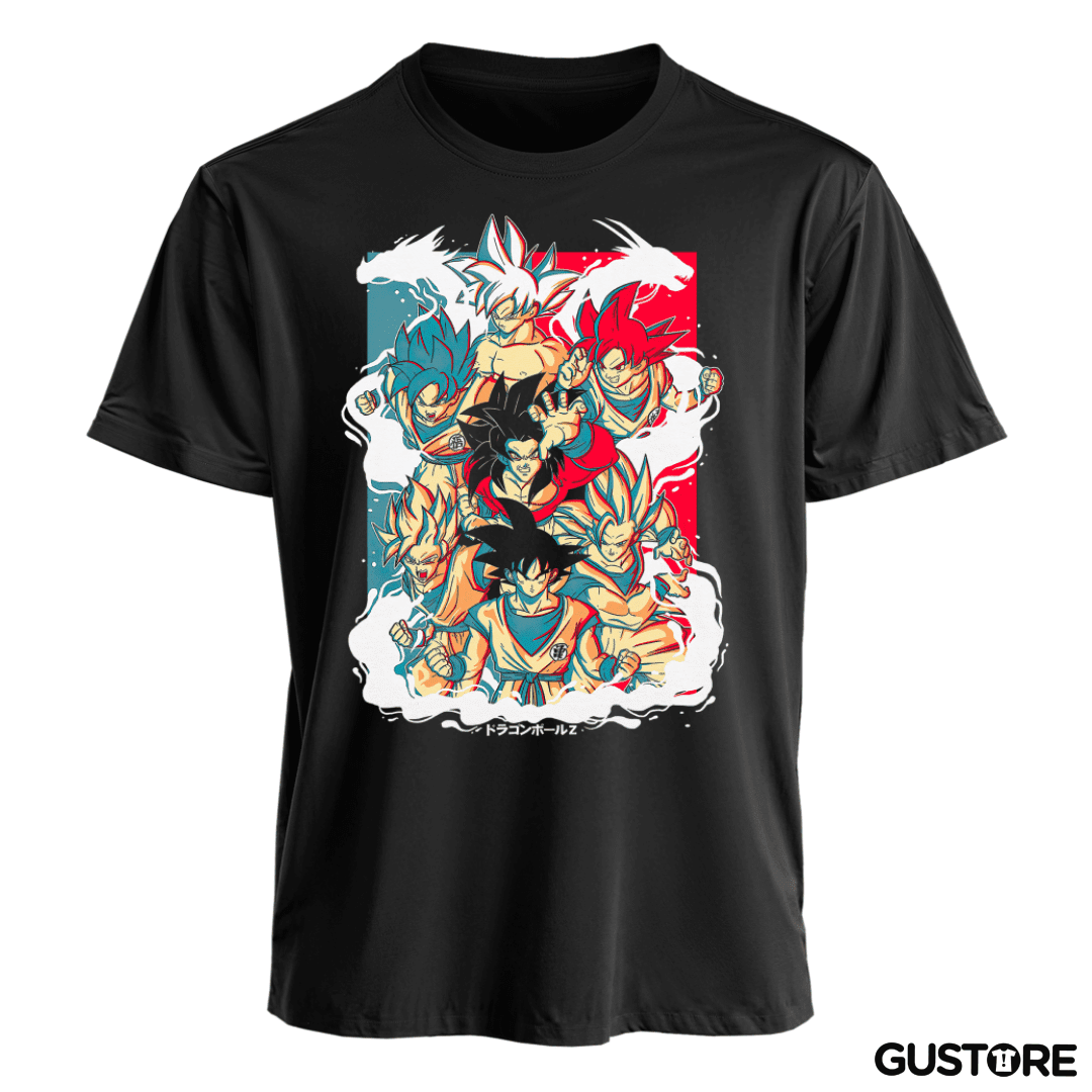 Polera Goku Evoluciones