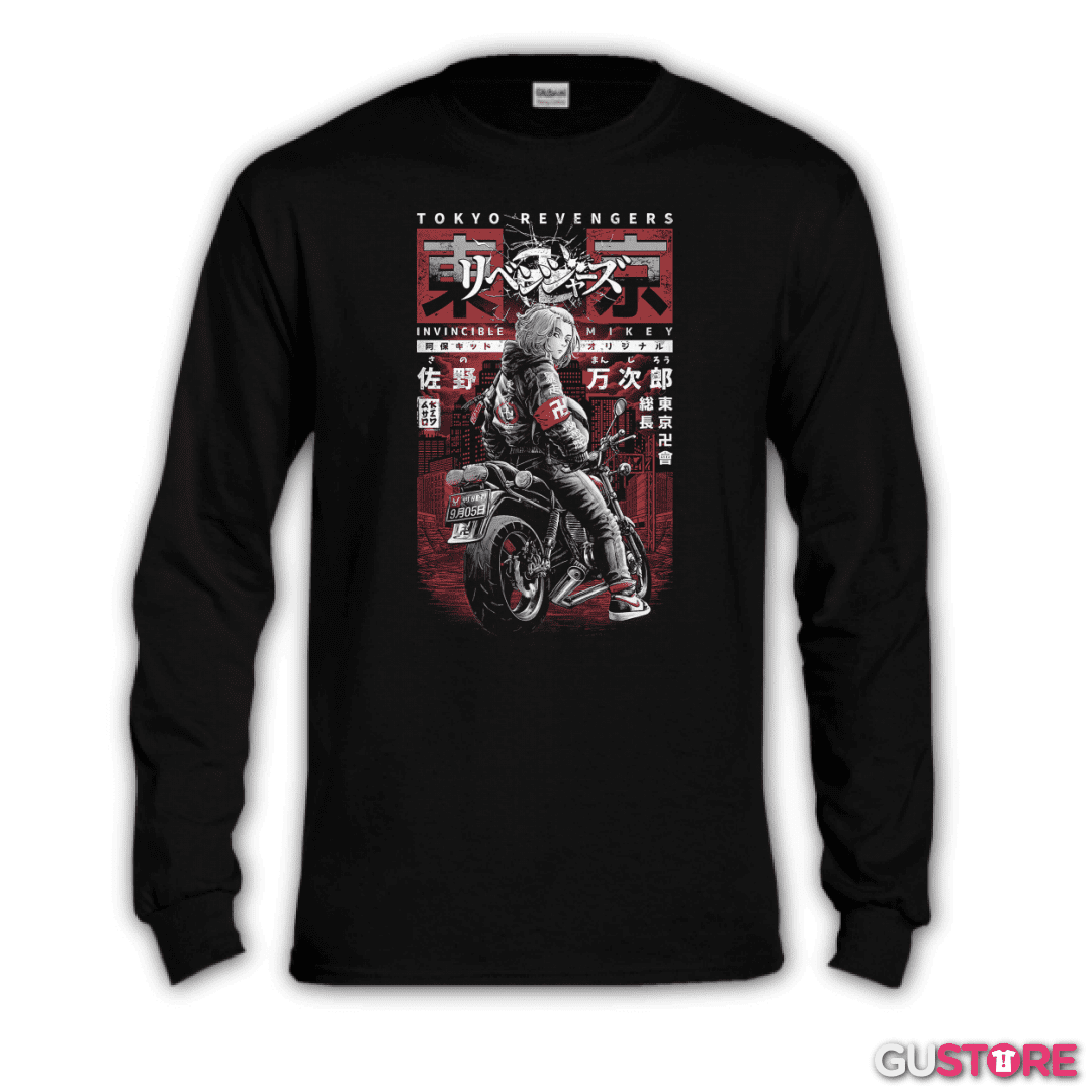 Polera manga larga Invencible Mikey