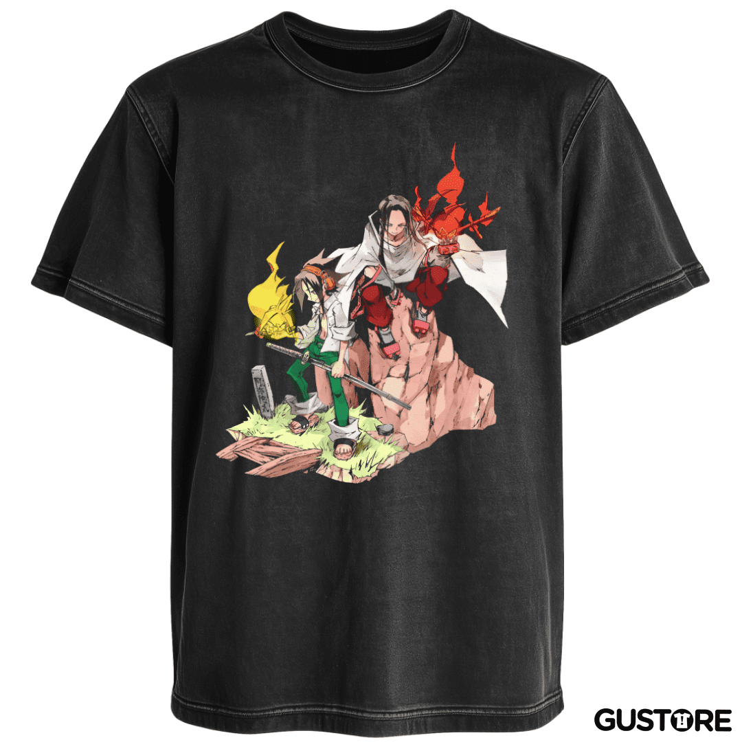 Polera desgastada Hermanos Asakura