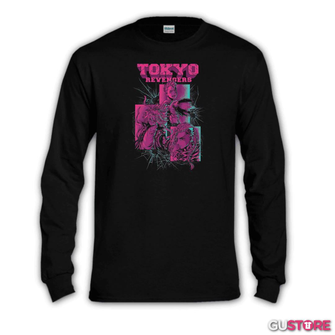 Polera manga larga Tokyo Manji
