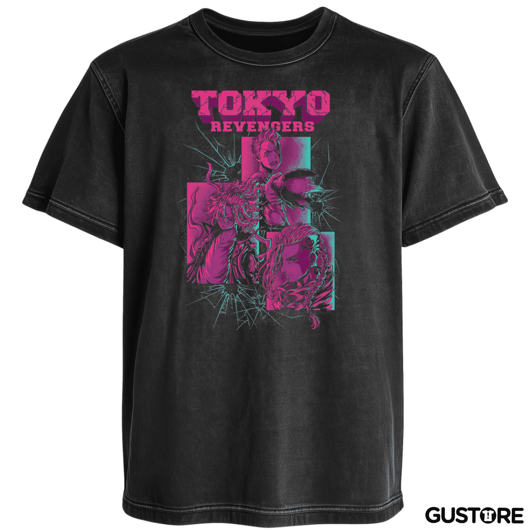 Polera desgastada Tokyo Manji