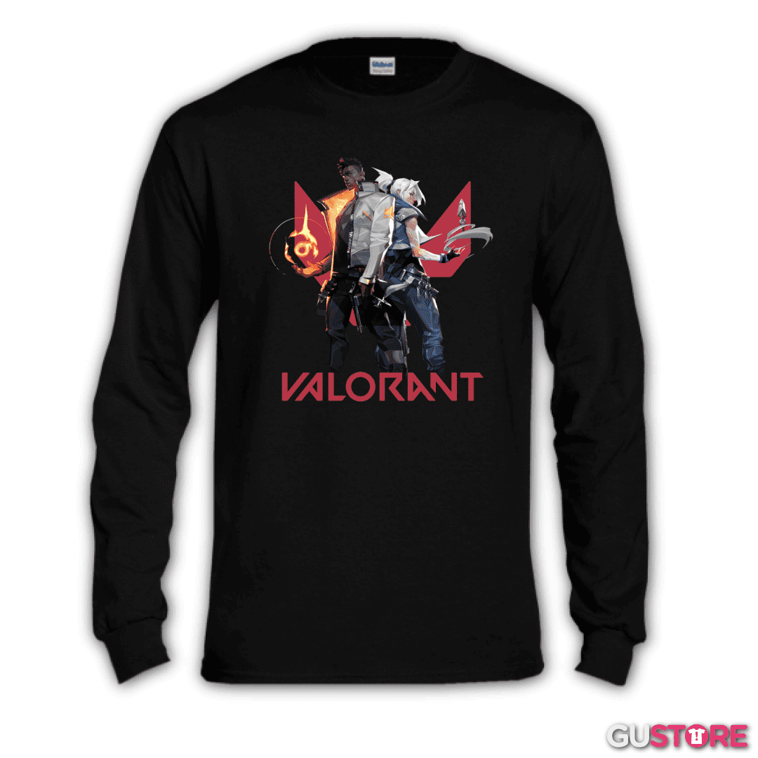 Polera manga larga Jett y Fenix