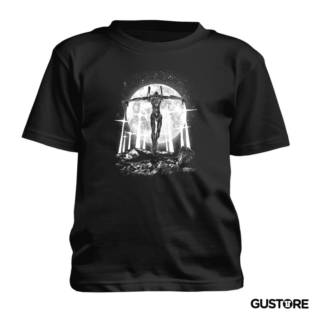Polera de niño Evangelion moon
