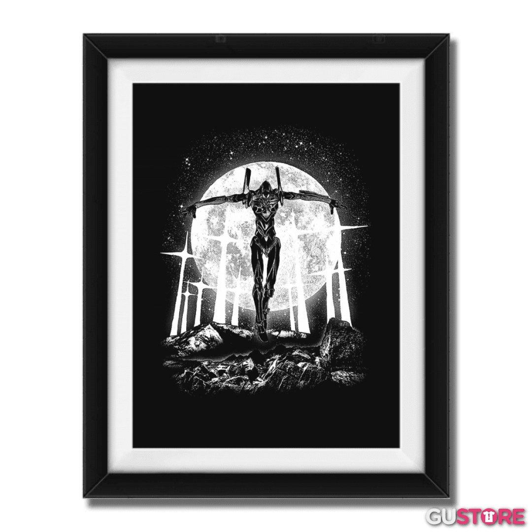 Cuadro decorativo Evangelion moon