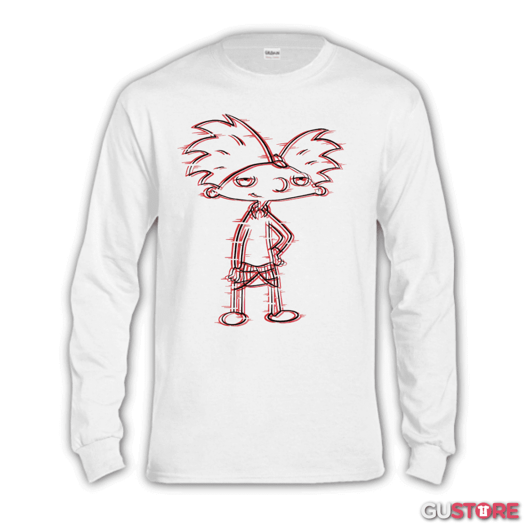 Polera manga larga Hey Arnold!
