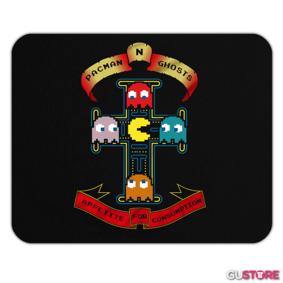 Mousepad Pacman And Ghosts