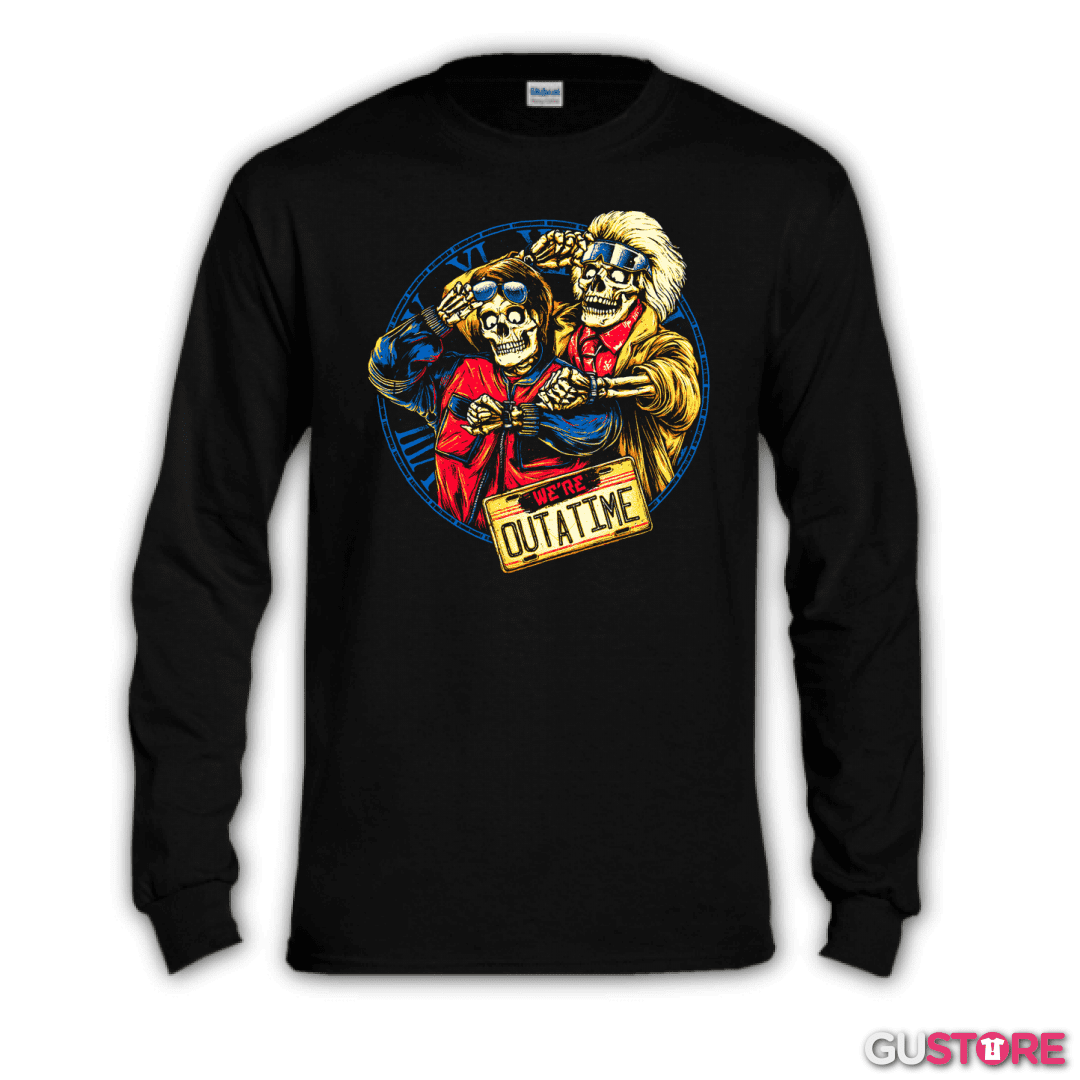 Polera manga larga Volver al futuro 