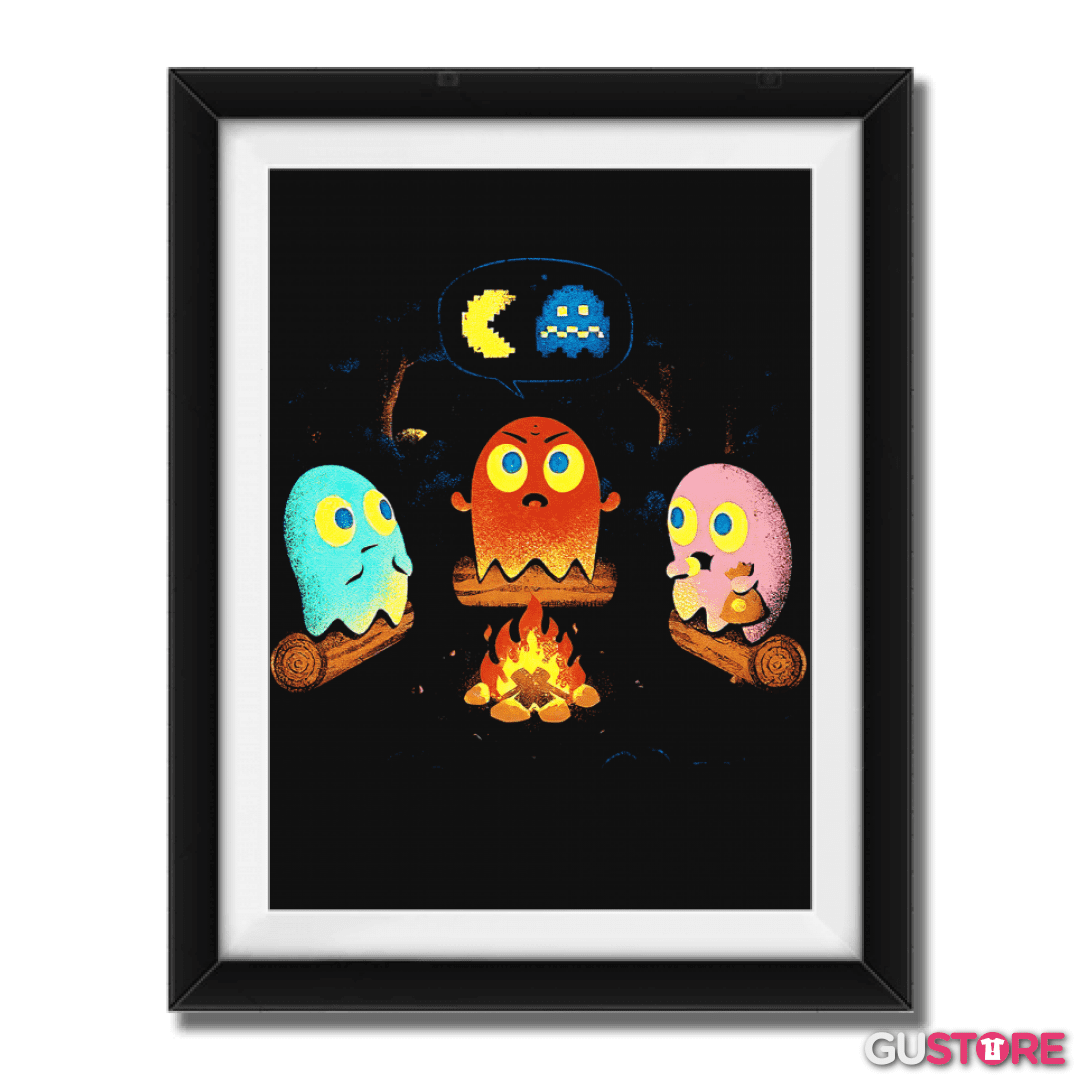 Cuadro decorativo Pacman del terror