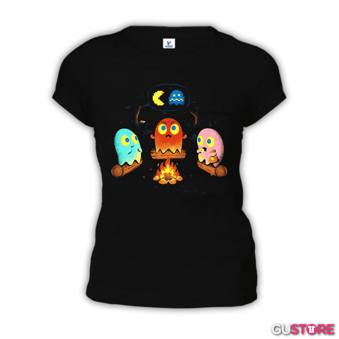Polera de Mujer Pacman del terror