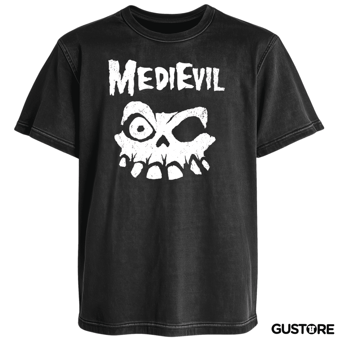 Polera desgastada Medievil