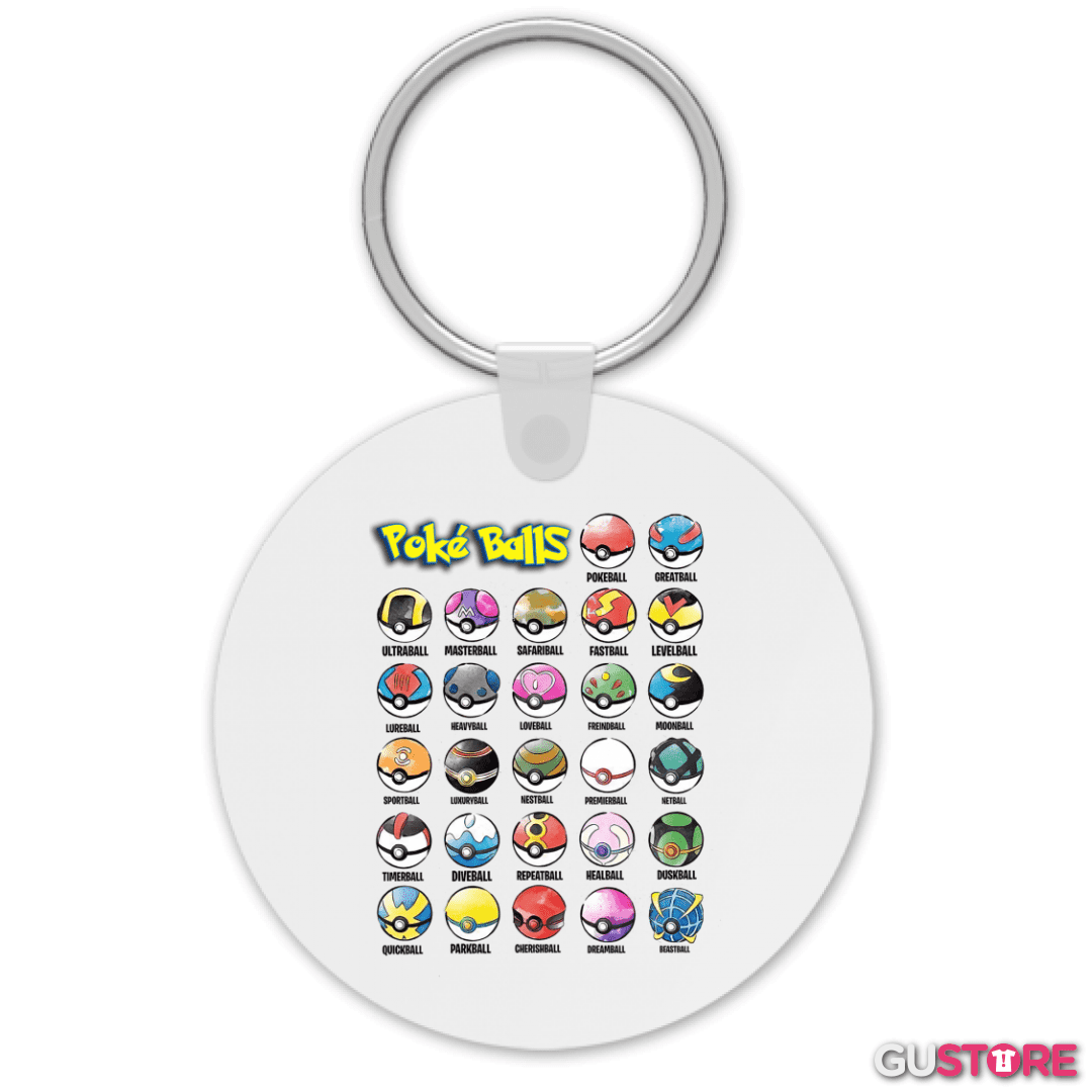 Llavero Pokeballs