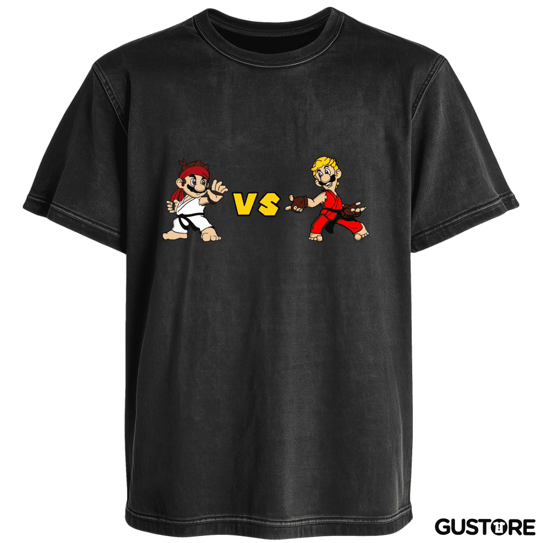 Polera desgastada MaRyu vs Luigent