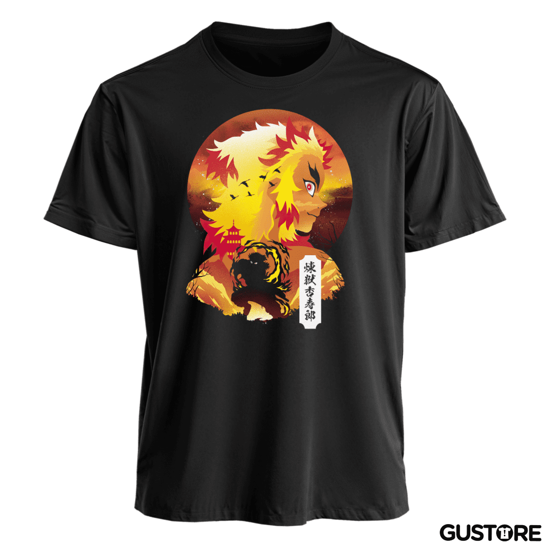 Polera Rengoku de Fuego