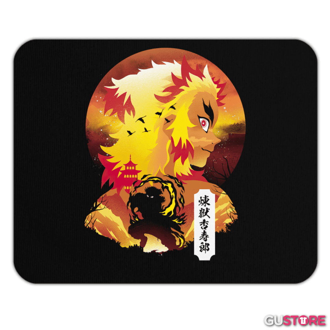 Mousepad Rengoku de Fuego