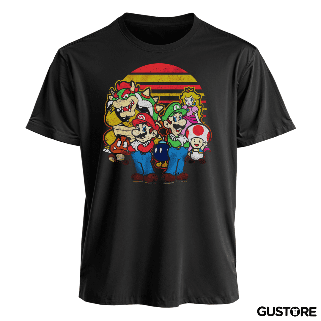 Polera Super bigote panita