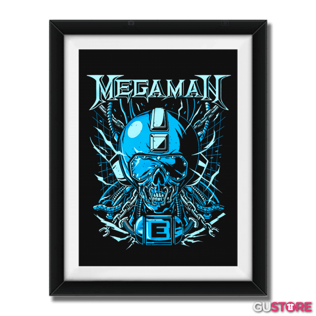 Cuadro decorativo Megaman Megadeth