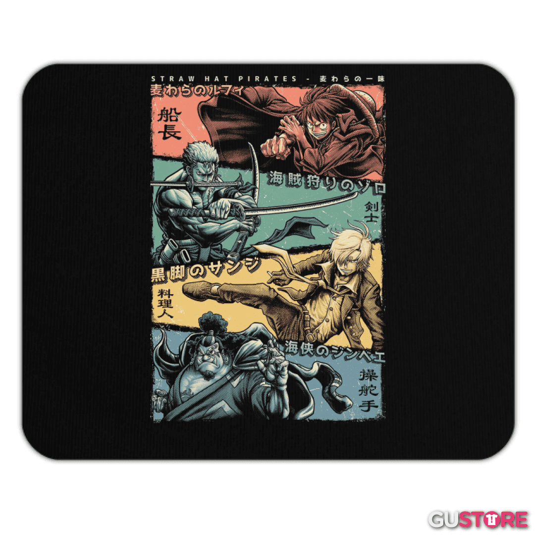 Mousepad Mugiwaras