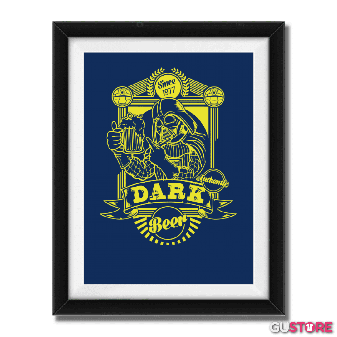 Cuadro decorativo Dark Beer