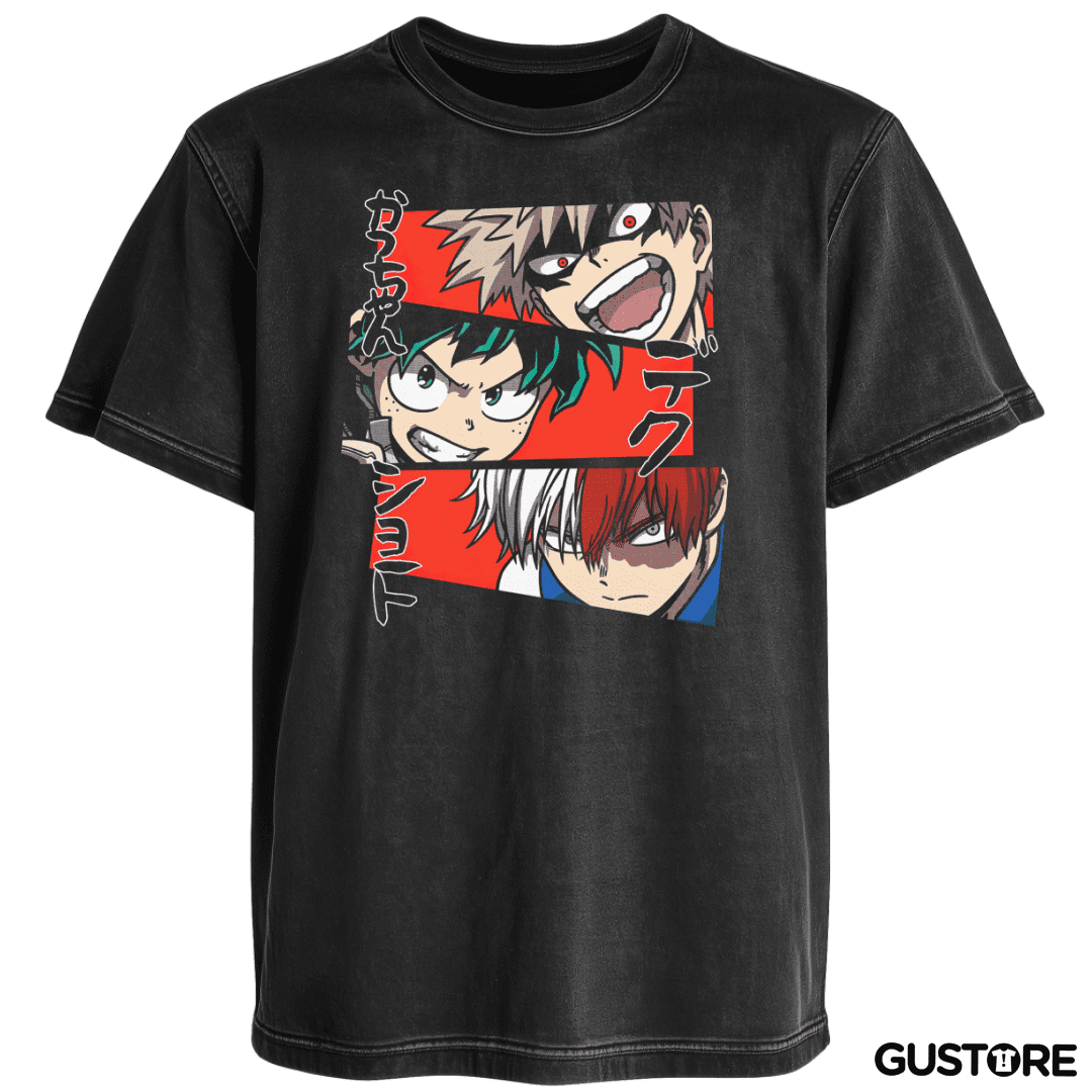 Polera desgastada Héroes!!!