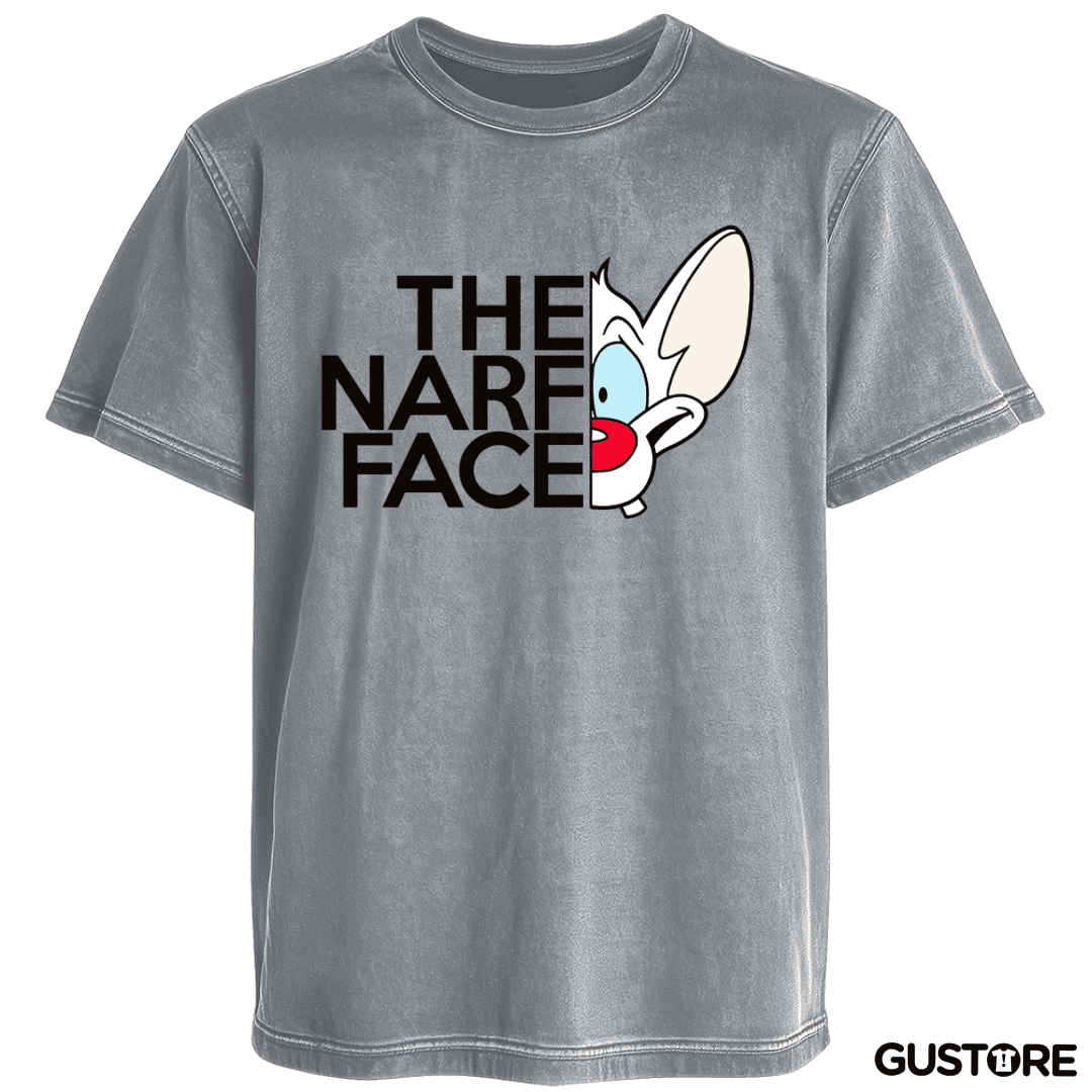Polera desgastada The narf face 