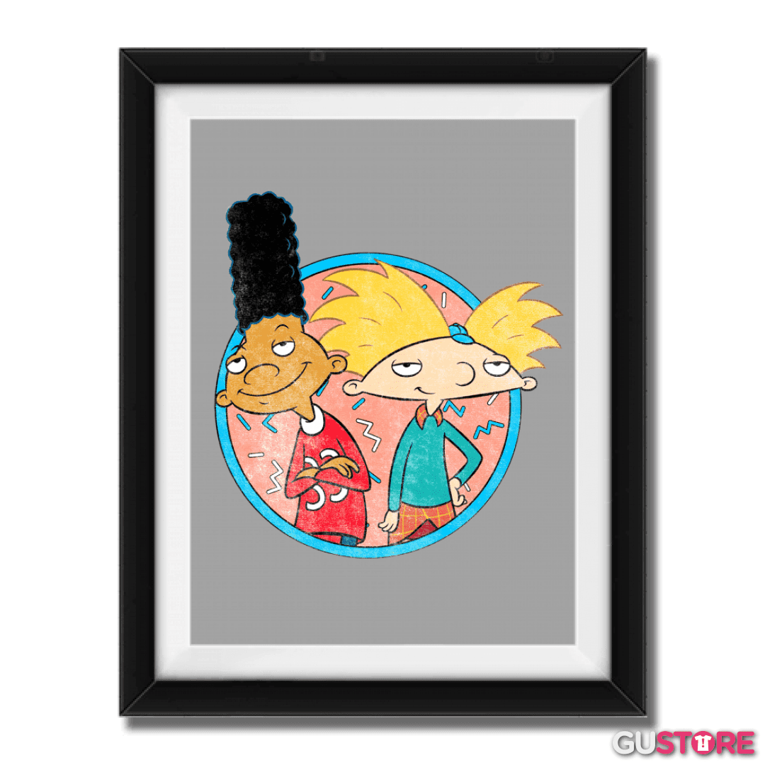 Cuadro decorativo Arnoldo y Gerardo