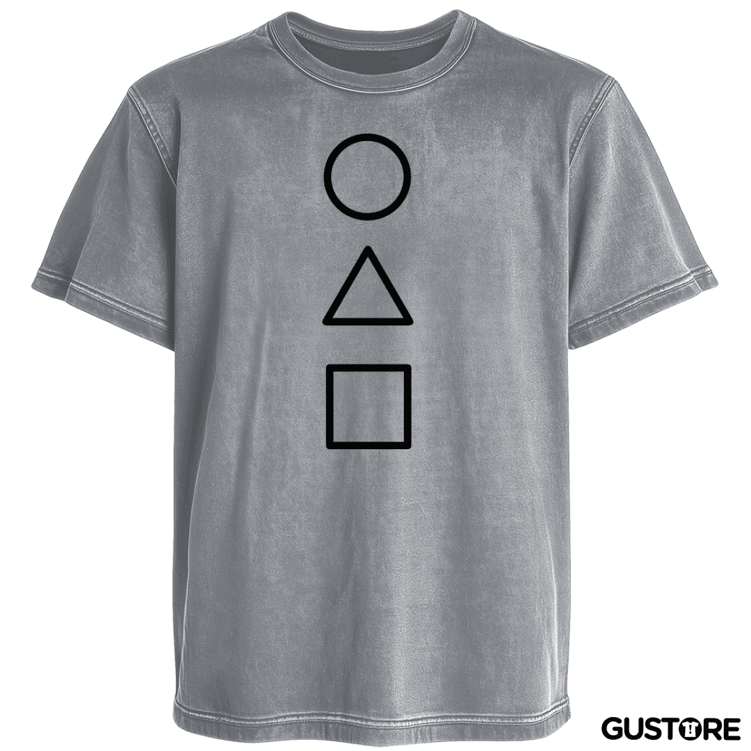 Polera desgastada El Juego del calamar