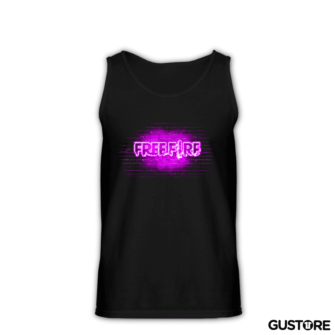 Sudadera Free fire neon morado