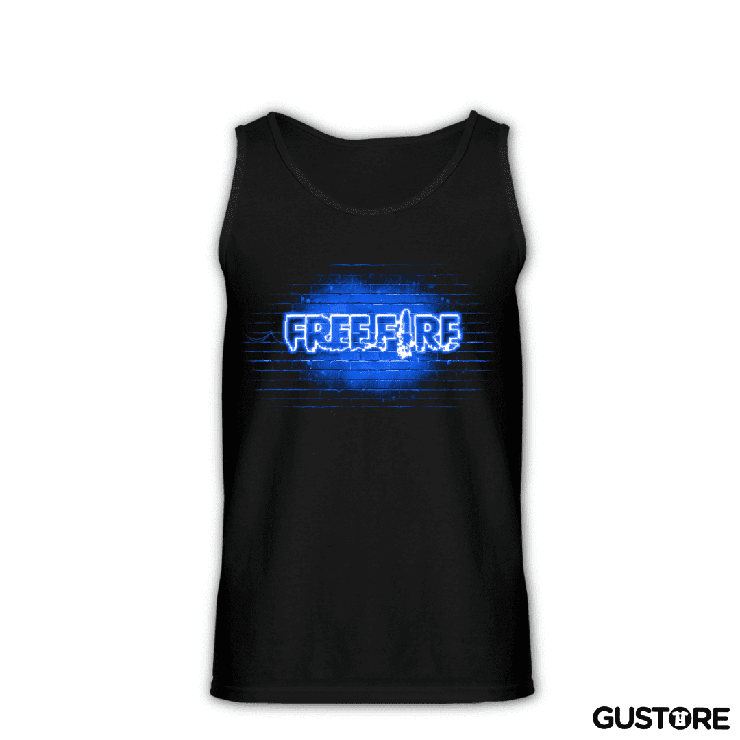 Sudadera Free fire neon azul