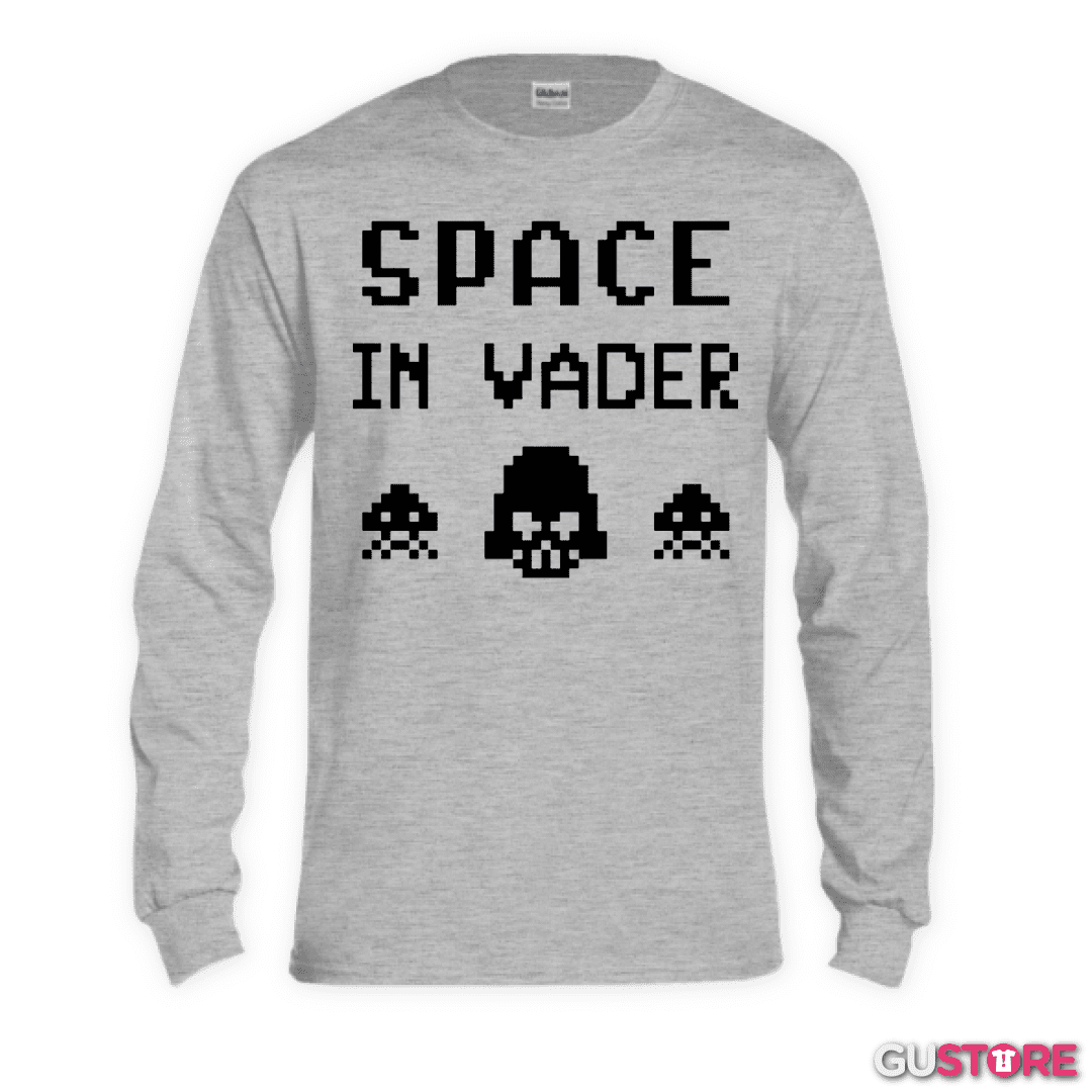Polera manga larga Space In Vader