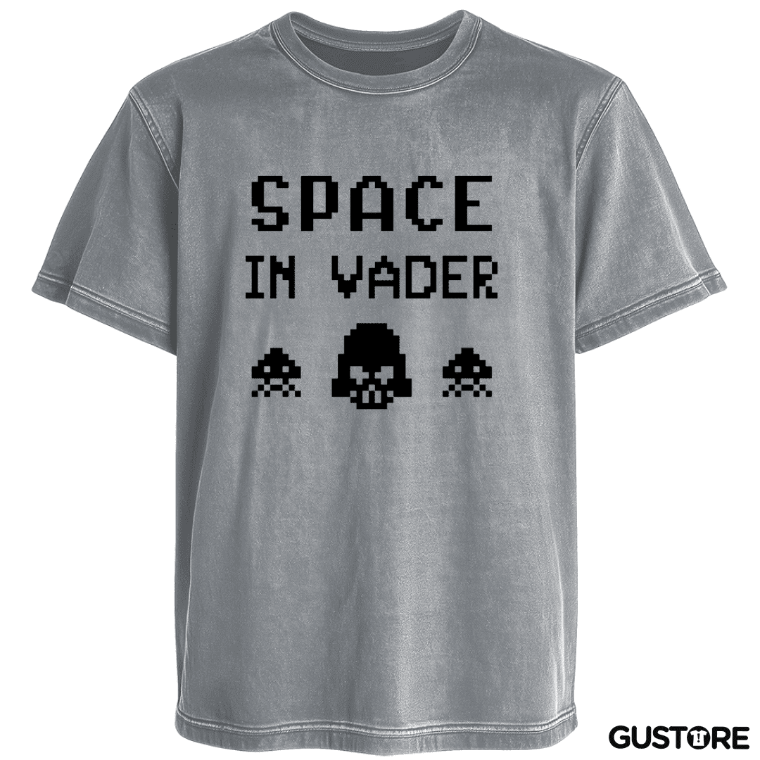 Polera desgastada Space In Vader