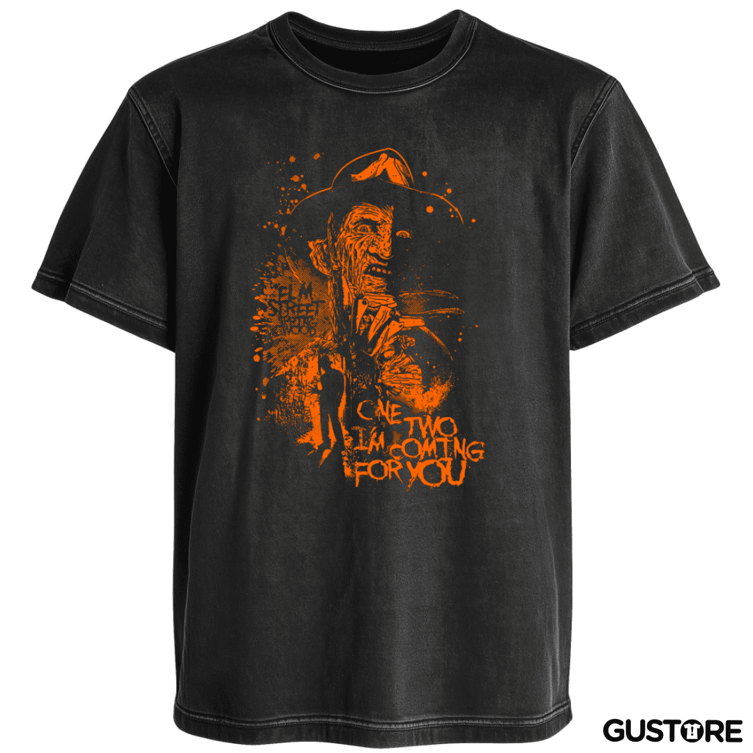 Polera desgastada freddy krueger