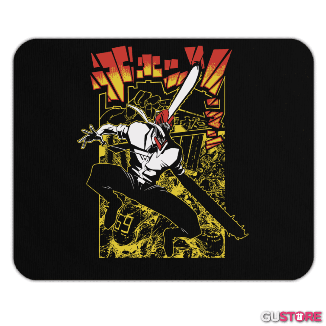 Mousepad Hombre Motosierra