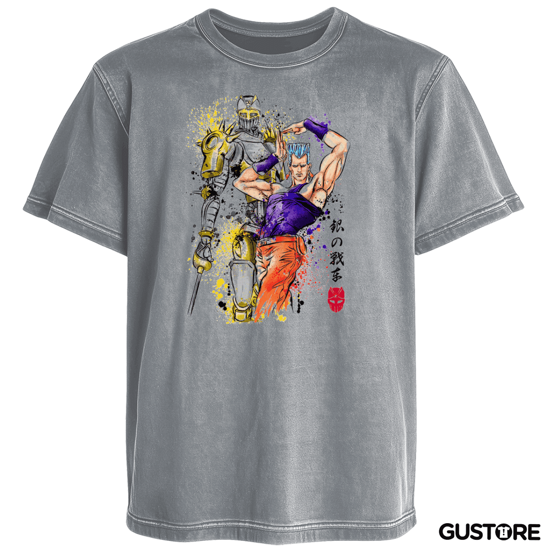 Polera desgastada Silver Chariot