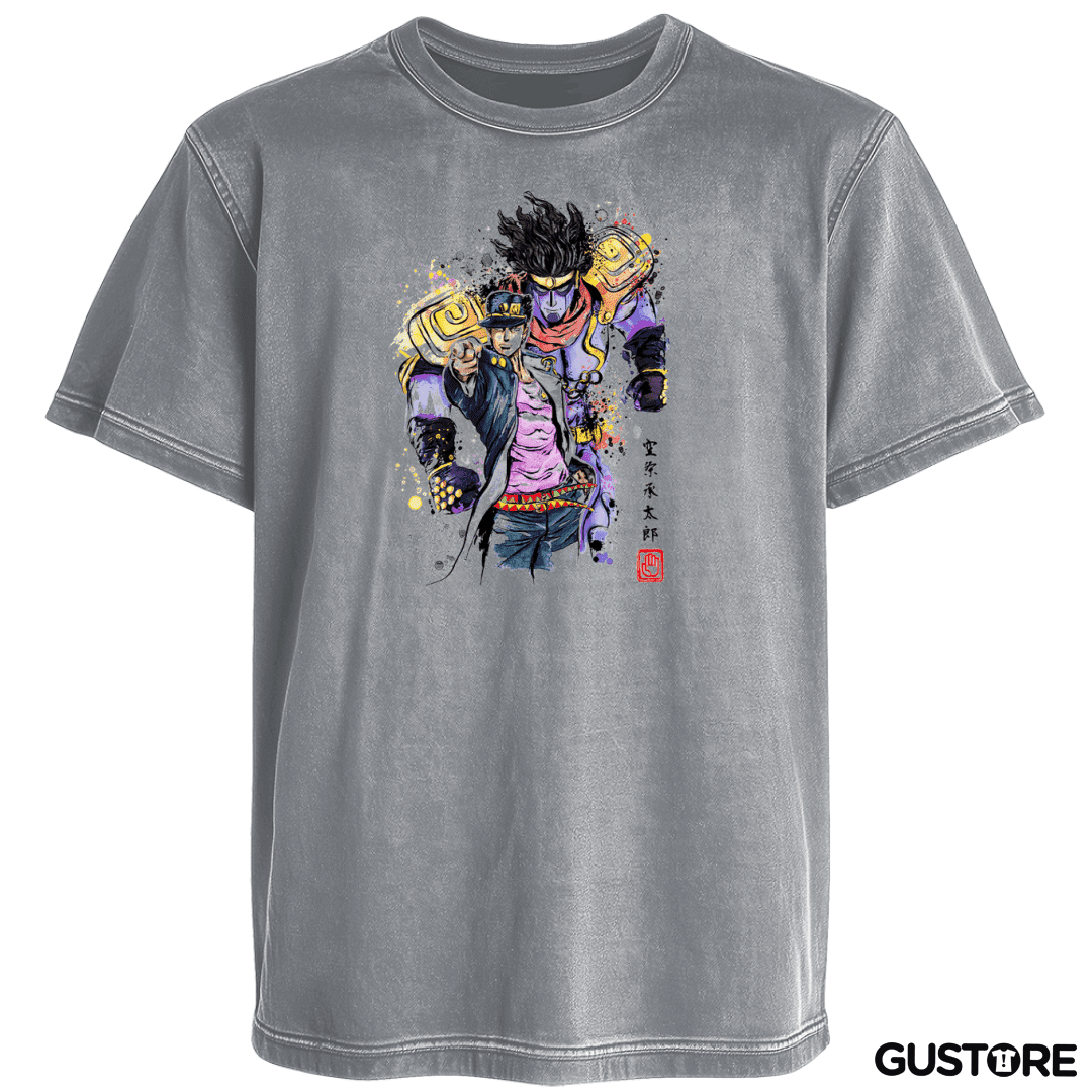 Polera desgastada Jotaro Kujo