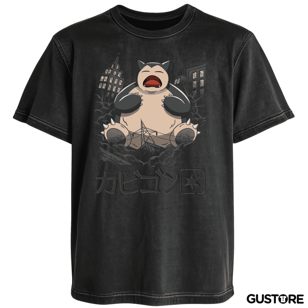 Polera desgastada Snorlax
