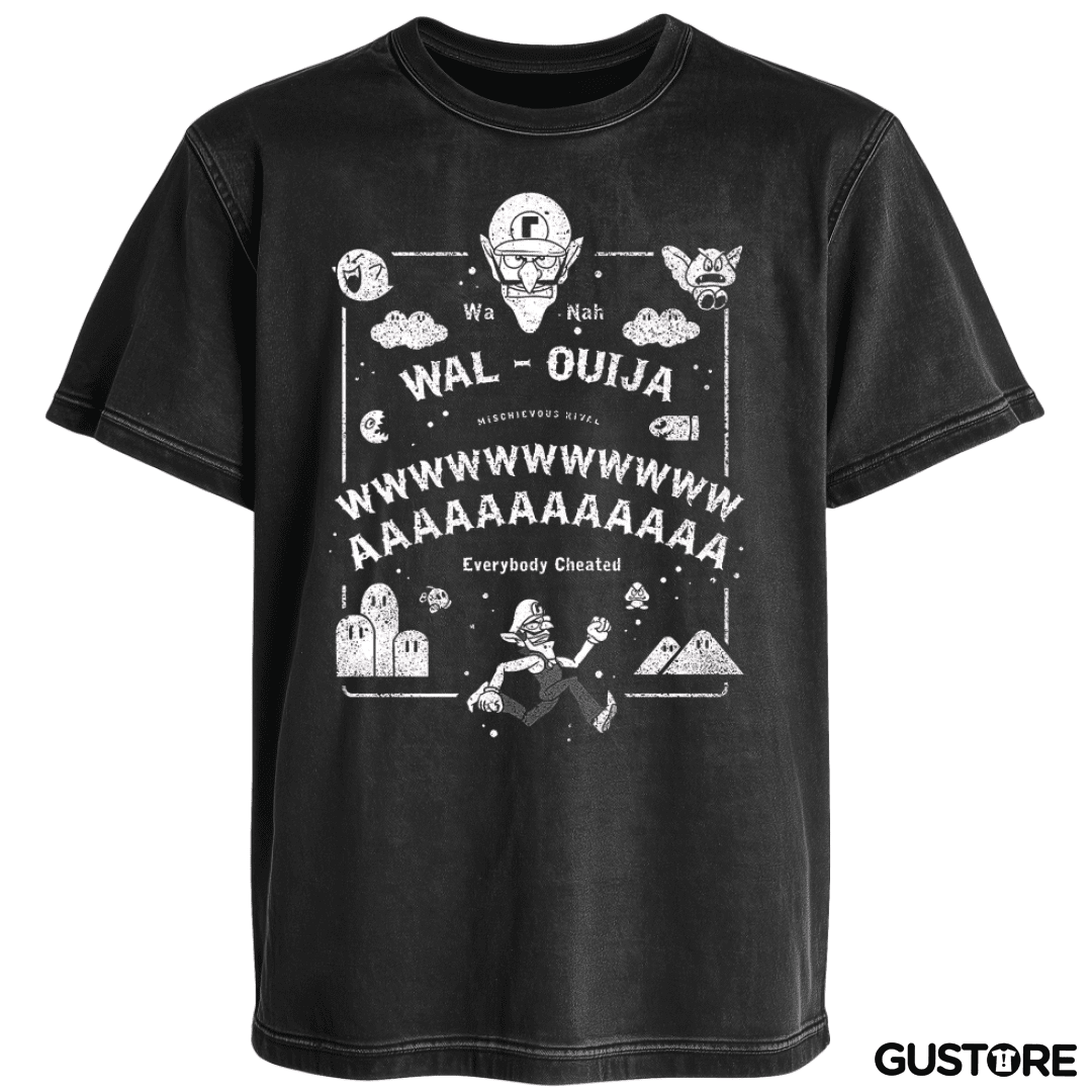 Polera desgastada Wal Ouija