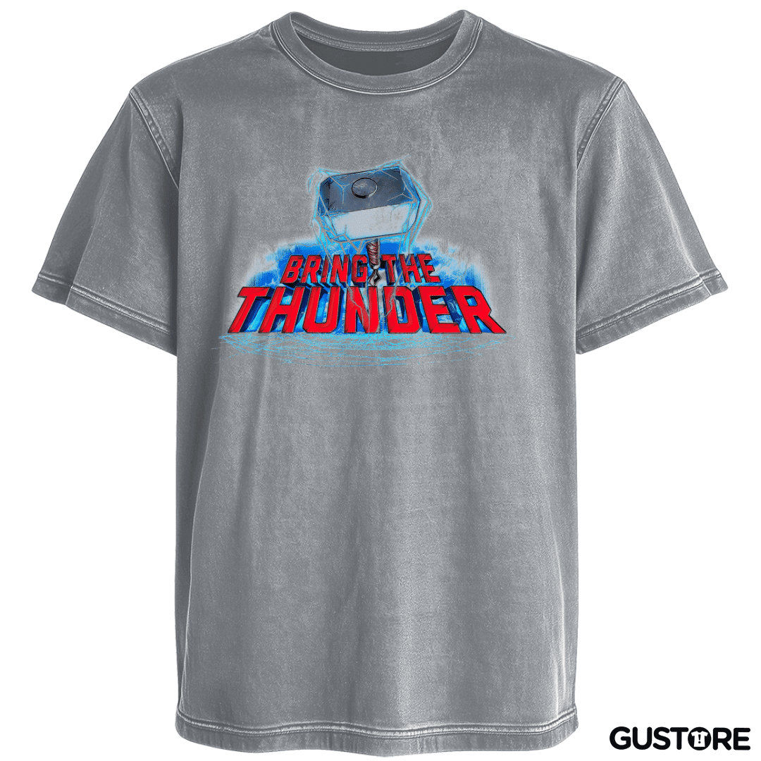Polera desgastada Bring the Thunder