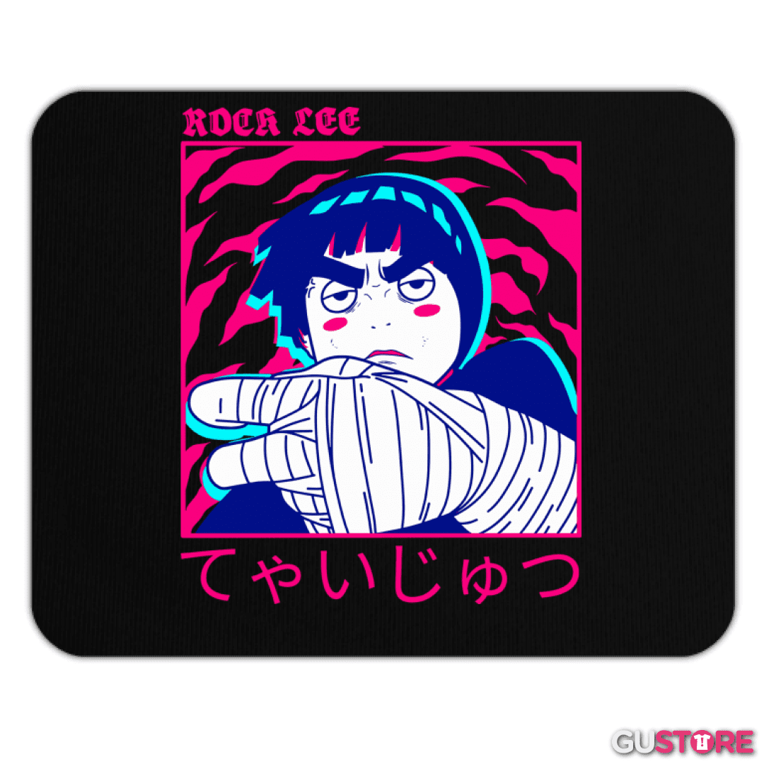 Mousepad Druken Rock Lee