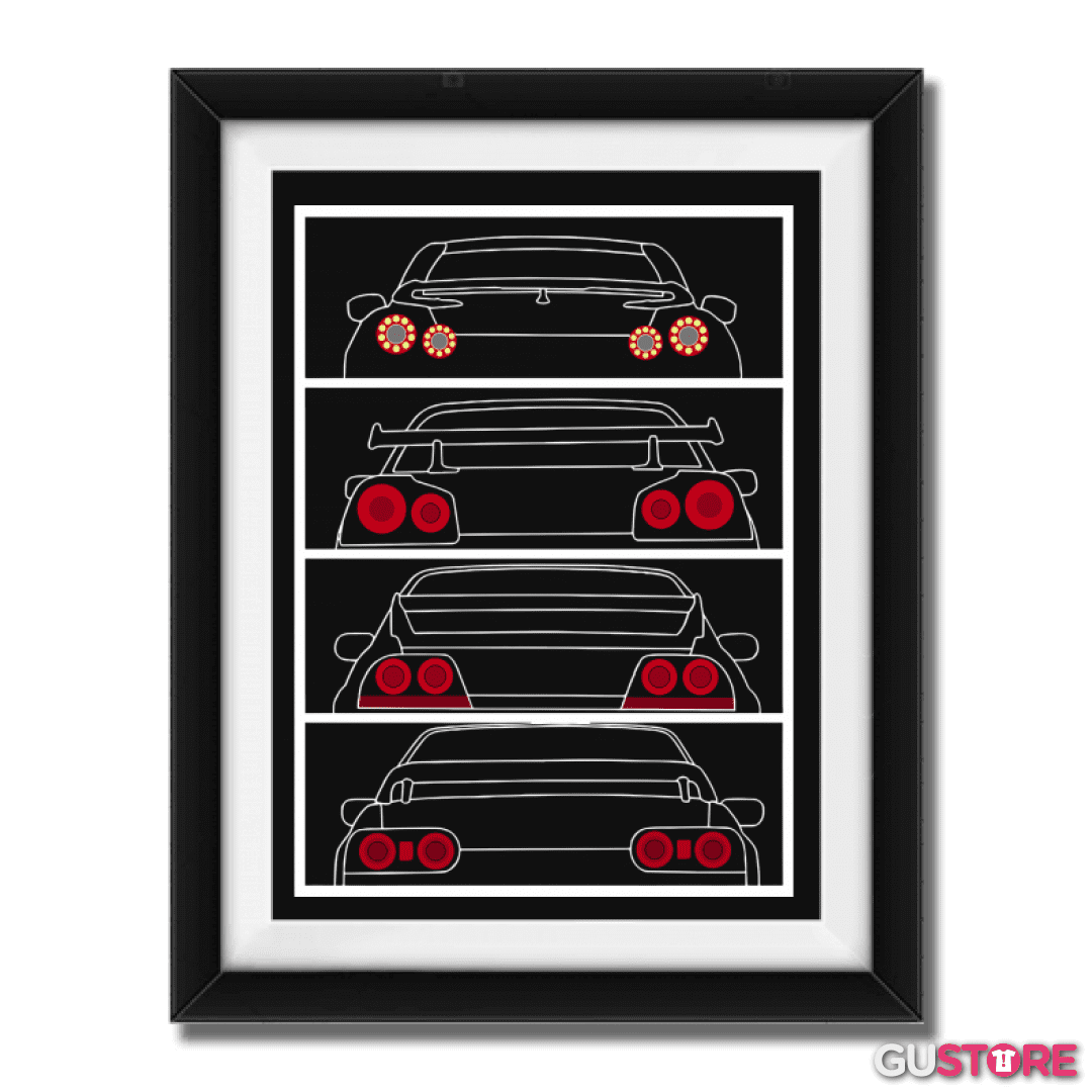 Cuadro decorativo Nissan GTR