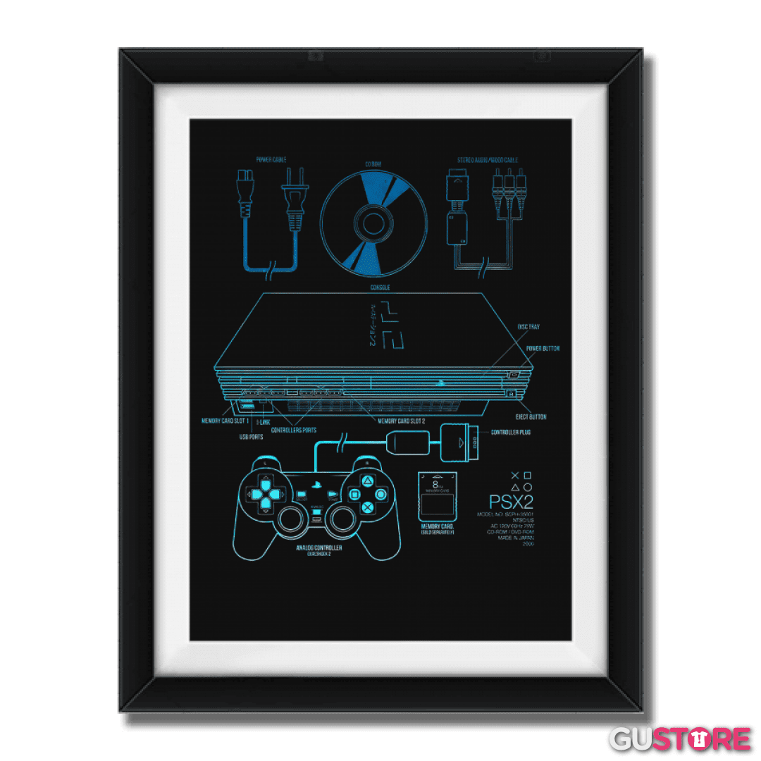 Cuadro decorativo Ps2