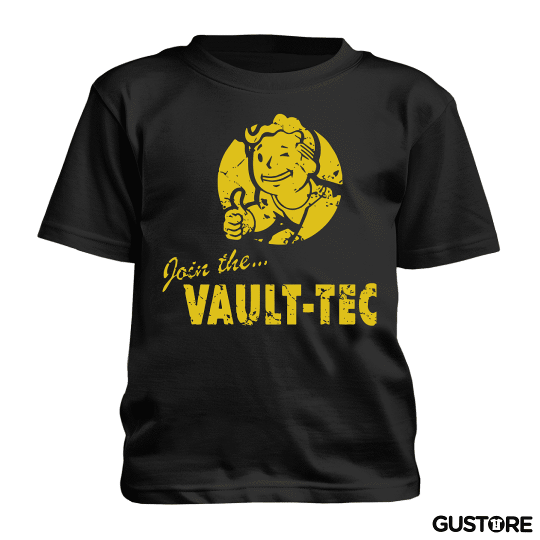 Polera de niño Join the vault-tec